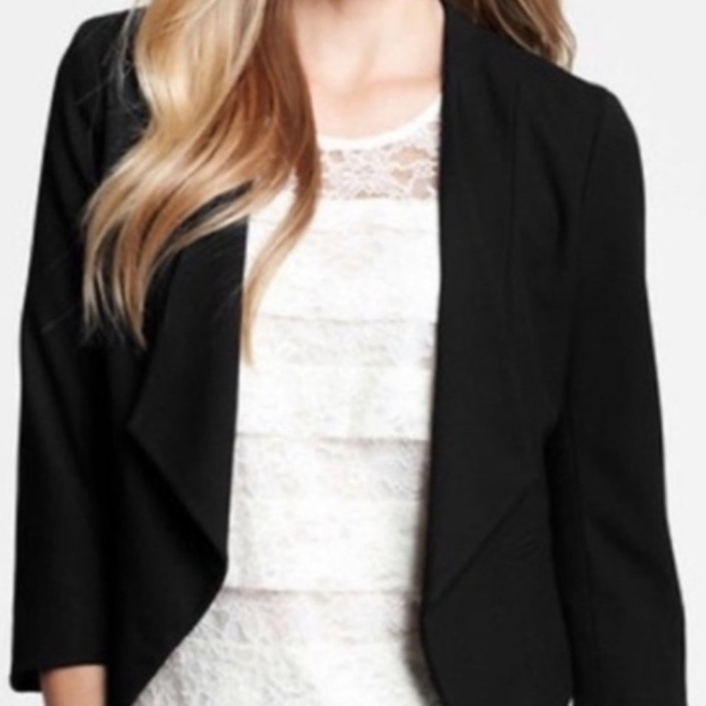 Ann taylor black blazer